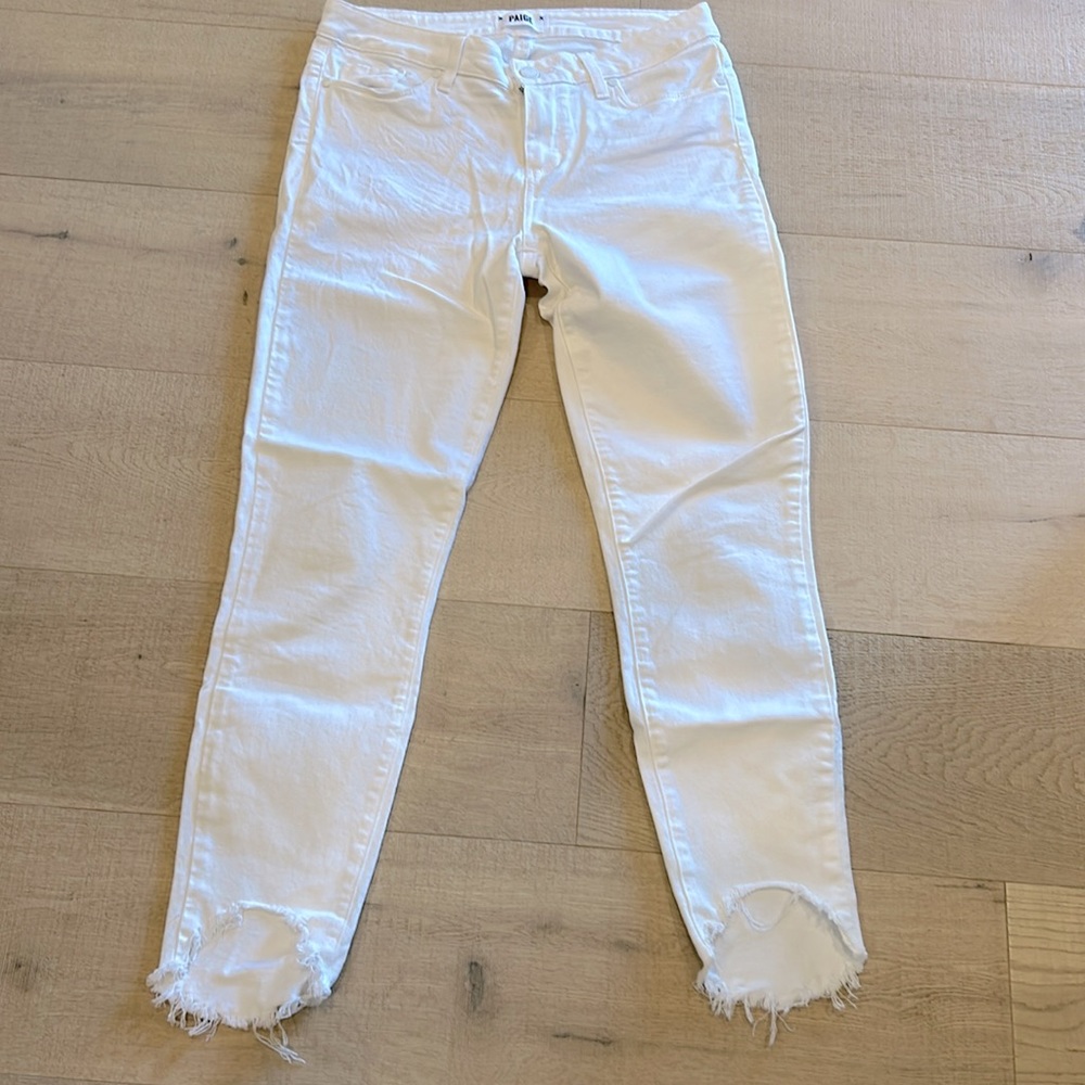 Paige white jeans